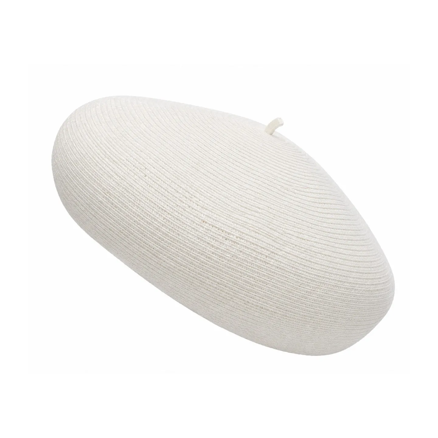 Béret Audrey Paille Papier Blanc - Traclet   Reference : 23749 | Chapellerie Traclet