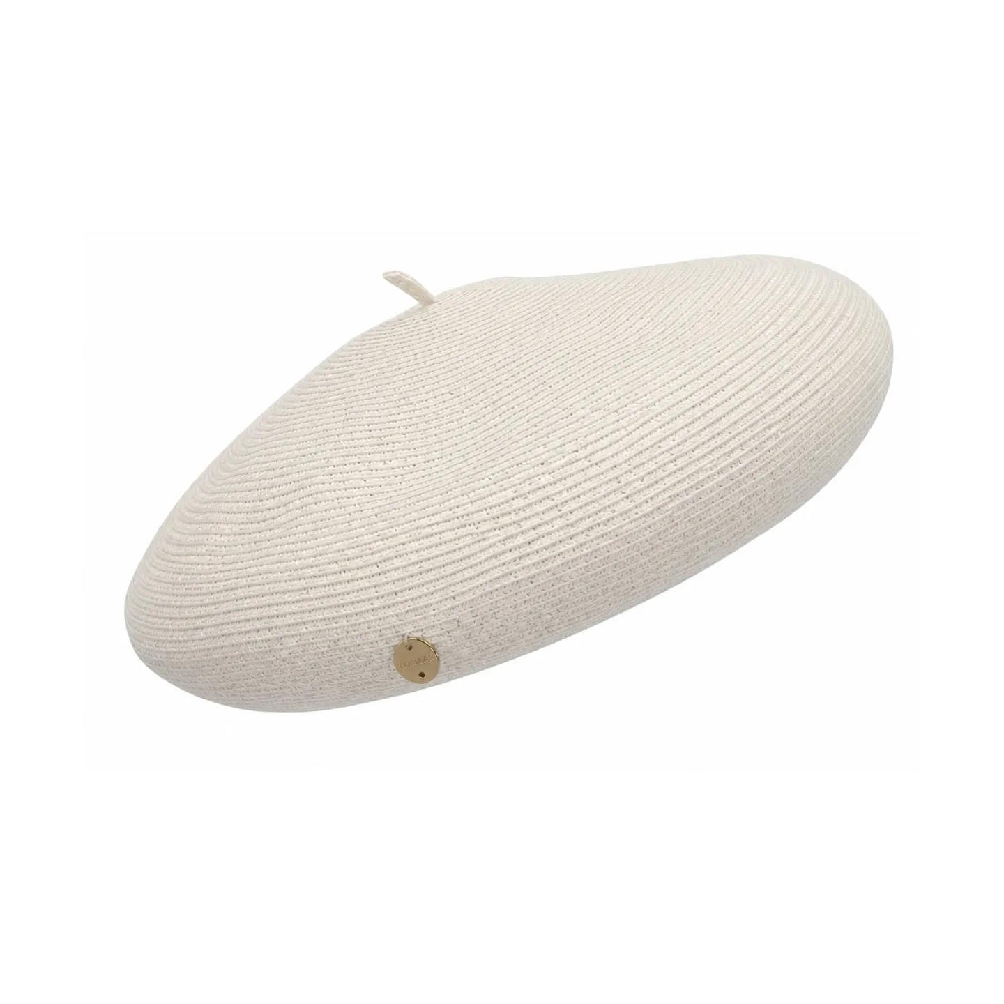 Béret Audrey Paille Papier Blanc - Traclet   Reference : 23749 | Chapellerie Traclet