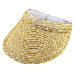 Casquette Visière Étéa Paille Naturelle