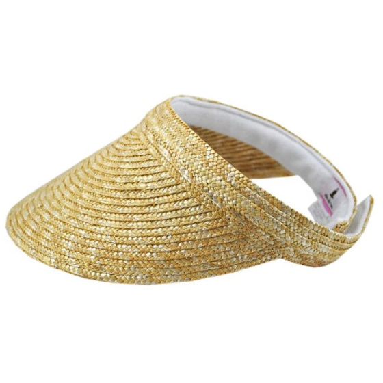 Étéa Natural Straw Visor Cap