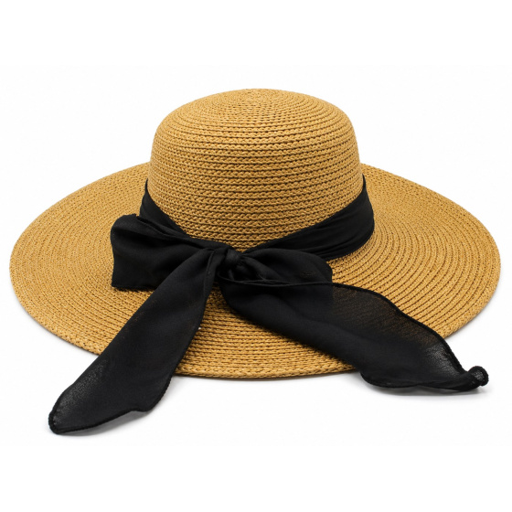 Capeline Mélila Wide Brim Paper Straw Hat - Traclet