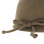 online sale of beige cloche hat