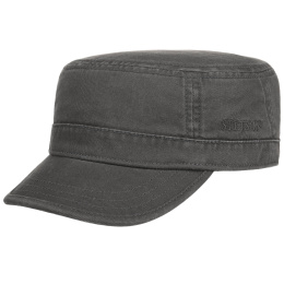 Casquette Militaire Gosper Coton Grise UPF 40+ - Stetson