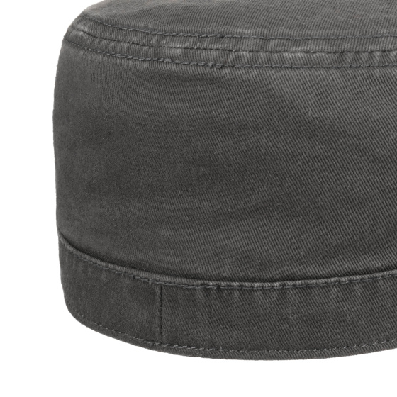 Casquette Militaire Gosper Coton Grise UPF 40+ - Stetson