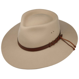 Chapeau Traveller Big Australian Feutre Silverbelly - Statesman