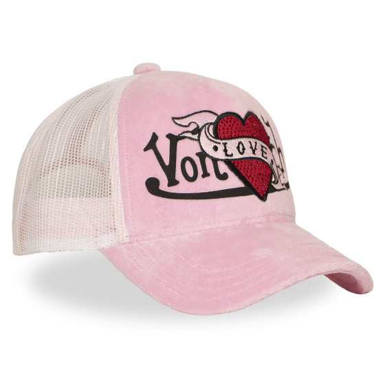 Baseball Cap Sweet Heart Rose - Von Dutch