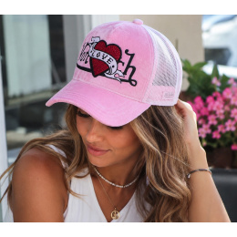 Baseball Cap Sweet Heart Rose - Von Dutch