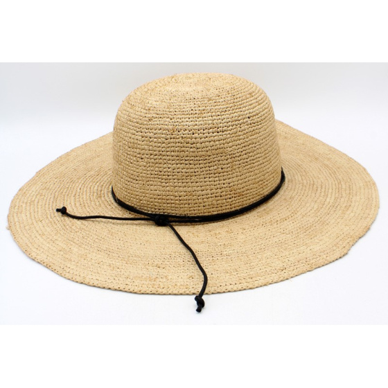 Capeline Rosalie Natural Raffia - Traclet
