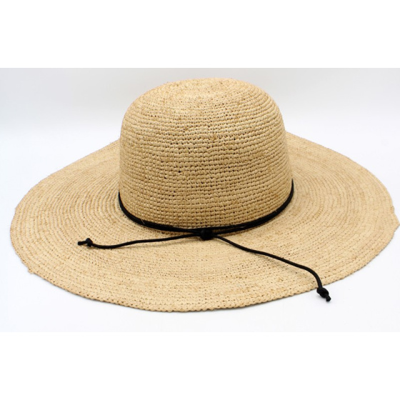 Capeline Rosalie Raphia Naturel - Traclet
