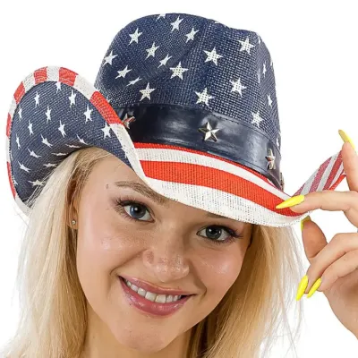 Cowboy Hat American Dream Straw - Traclet Reference: 23886| Chapellerie Traclet