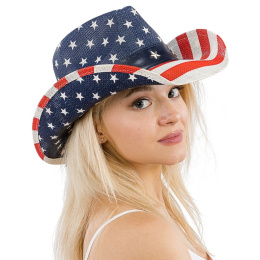 Chapeau Cowboy American Dream Paille - Traclet