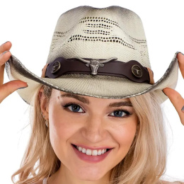 Cowboy Hat Texas Ranch Straw - Traclet