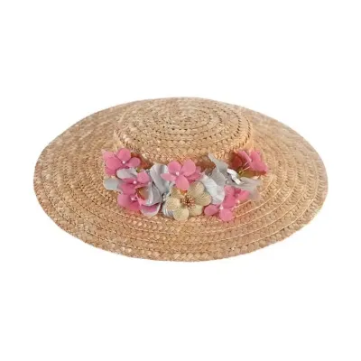 Loreto Natural Straw Provençal Hat - Traclet Reference: 19788| Chapellerie Traclet