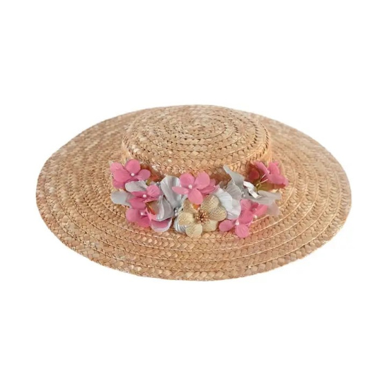 Chapeau Provençal Loreto Paille Naturelle - Traclet