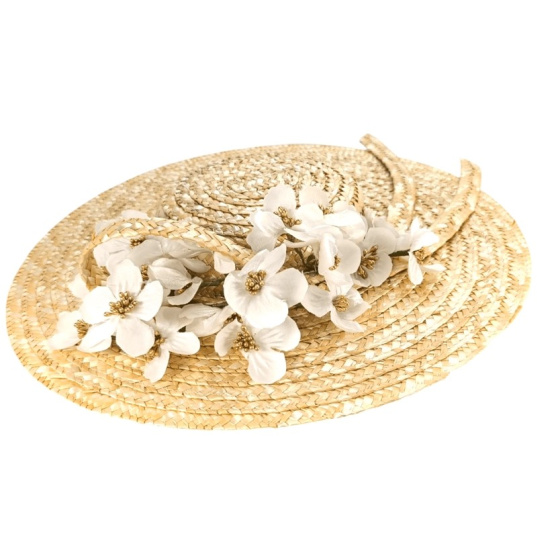 Chapeau Provençal Bianca Paille Naturelle - Traclet
