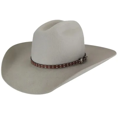 Chapeau Cowboy Cattleman Easton Gris - Bailey  Reference : 19124 | Chapellerie Traclet