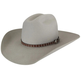 Chapeau Cowboy Cattleman Easton Gris - Bailey