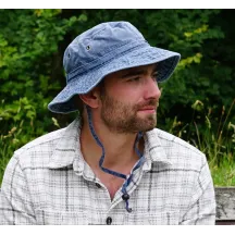 Bob Outdoor Coton Boonie Marine - Traclet