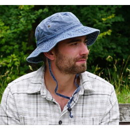 Bob Outdoor Coton Boonie Marine - Traclet
