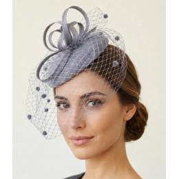 Haná Grey Ceremony Hat - Traclet