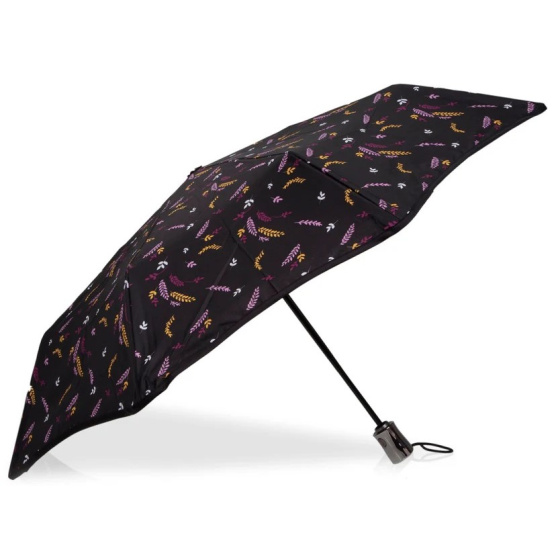 Mini X-TRA Solide Automatic Umbrella Burgundy Bandana - Isotoner