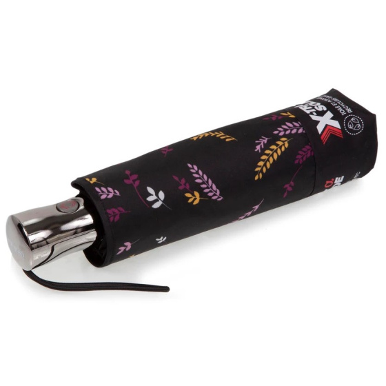 Mini X-TRA Solide Automatic Umbrella Burgundy Bandana - Isotoner