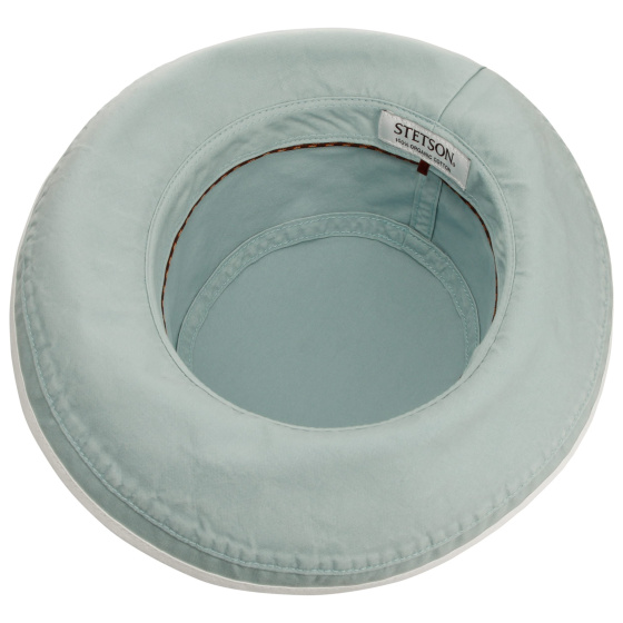 Lonoke Sky Blue Cotton UPF 40+ Women's Hat - Stetson