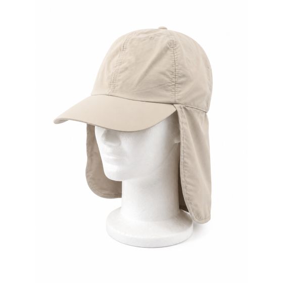 Casquette Sahara Beige Large Protège-Nuque