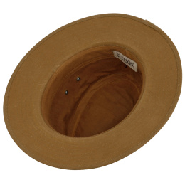 Chapeau Traveller Coton Ciré Chataigne - Stetson
