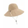 Chapeau de protection solaire à large bord double face