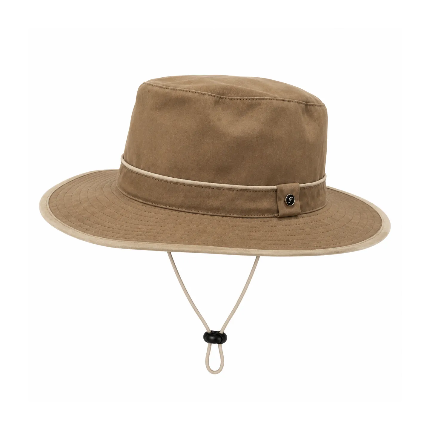 Chapeau traveller imperméable-Marron