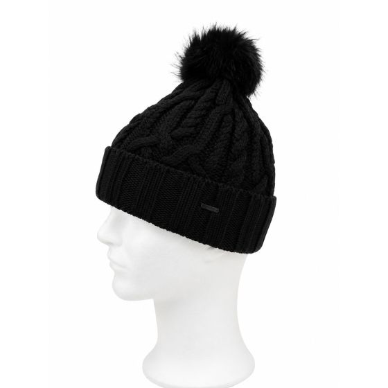 Bonnet Pompon Noir