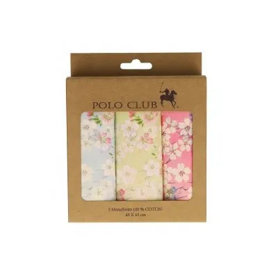Coffret Mouchoirs Flora Différentes Couleur