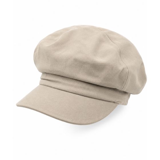 Casquette Gavroche Lin Sable
