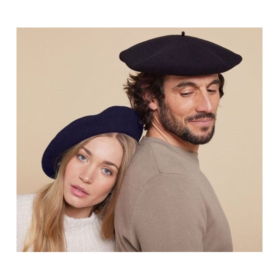 Béret Campan 10,5 Pouces noir -  Laulhère