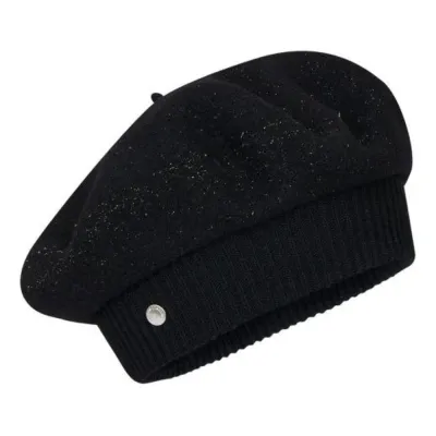 Béret Louvre Noir Or - Héritage par Laulhère  Reference : 24072| Chapellerie Traclet