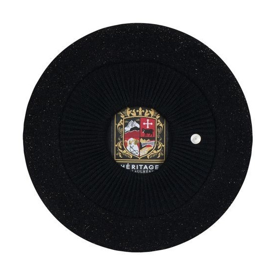 Beret Louvre Black Gold - Héritage by Laulhère