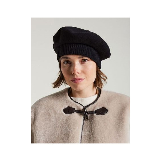 Béret Louvre Noir - Héritage par Laulhère