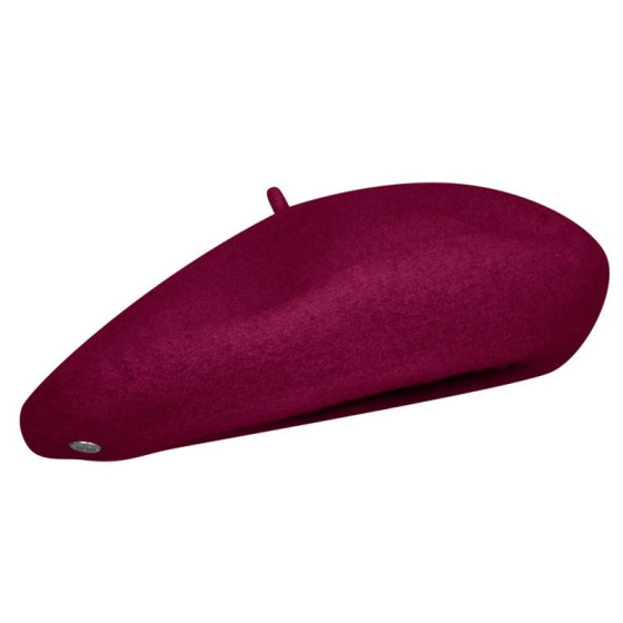 Children's Beret Petit Basque Aubergine - Héritage by Laulhère