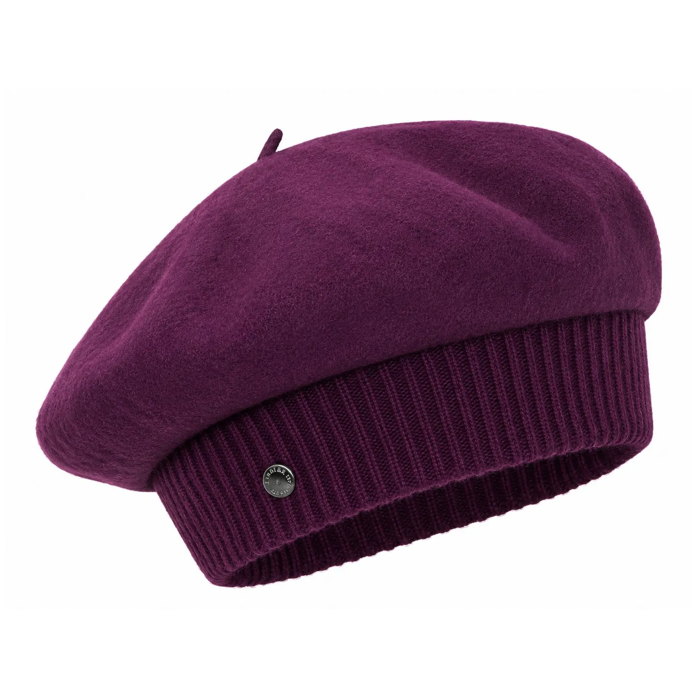 Louvre Plum Beret - Héritage by Laulhère Reference: 24117| Chapellerie Traclet