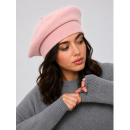 Beret Louvre Pale Rose - Héritage by Laulhère