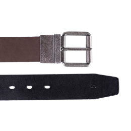 Men's Black/Dark Brown Belt-95 cm