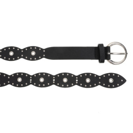 Ceinture Femme Noir-95 cm