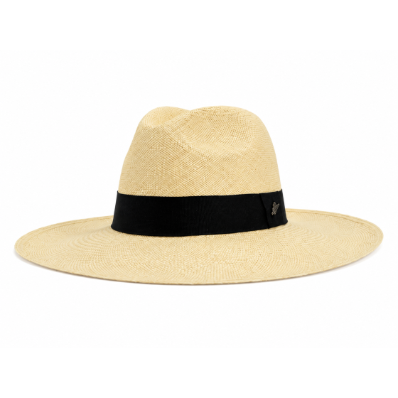 Chapeau Fedora Robbins Panama Larges Bords - Traclet