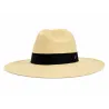 Chapeau Fedora Robbins Panama Larges Bords - Traclet  Reference : 20320| Chapellerie Traclet