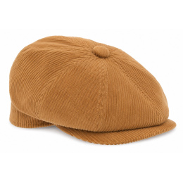 Casquette Hatteras Jerry Velours Côtelé Camel - Traclet
