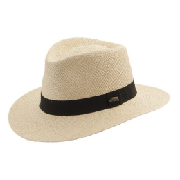 Las Lomas Natural Panama Traveller Hat - Traclet