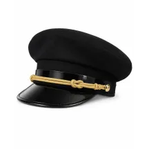Casquette style marin noir