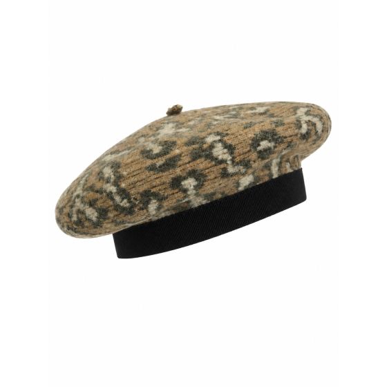 Béret Leo Lichen/Kaki/Ecru