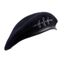 Béret hongroise bleu marine